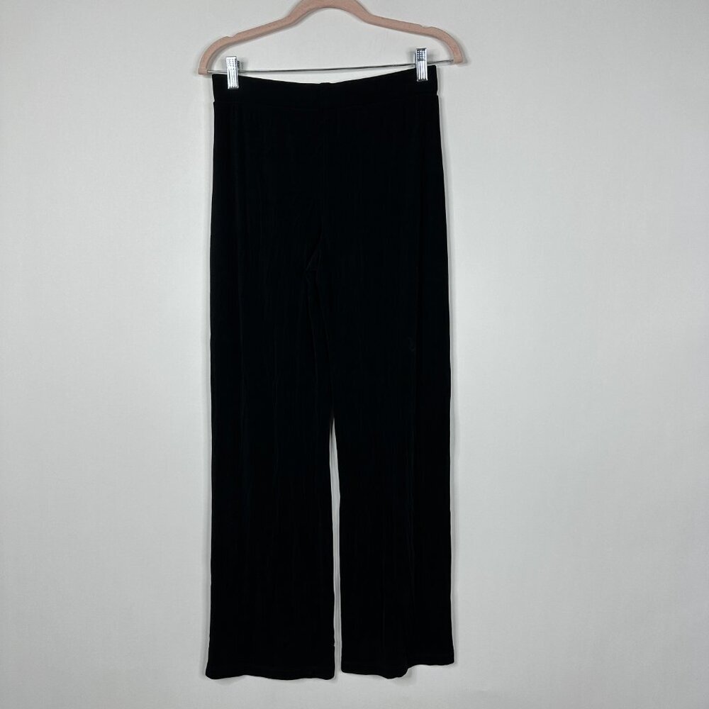 2/$30 Chico's Travelers High Rise Wide Leg Trouser Black 4 #A1436 - Picture 4 of 7